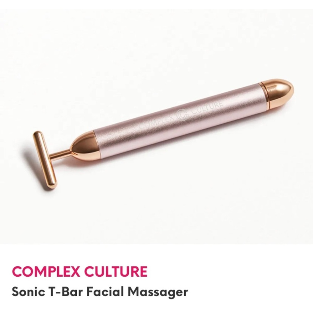 Complex Culture Sonic T-Bar Facial Massager
